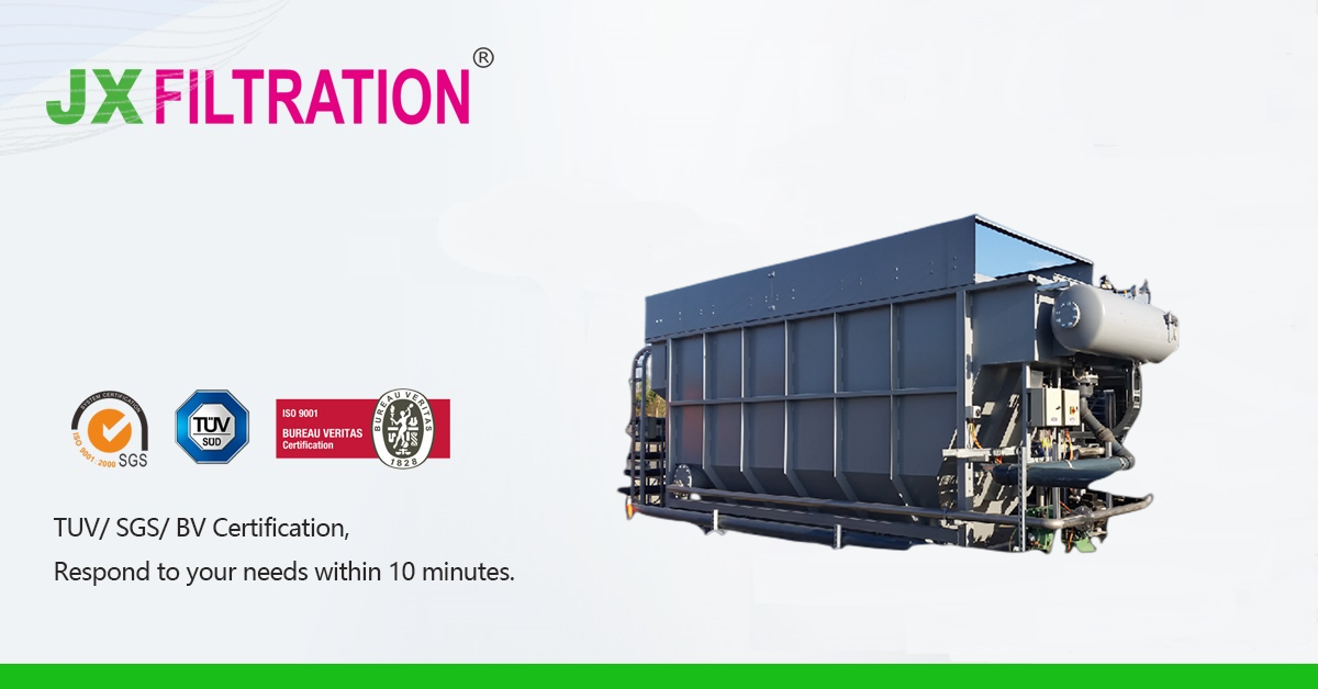 How Does Dissolved Air Flotation Work? Dewatering Machine